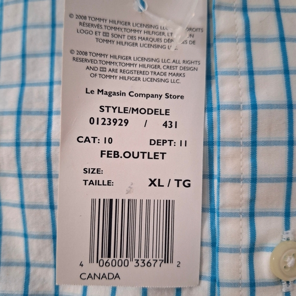 NWT Tommy Hilfiger Shirt - Picture 2 of 4